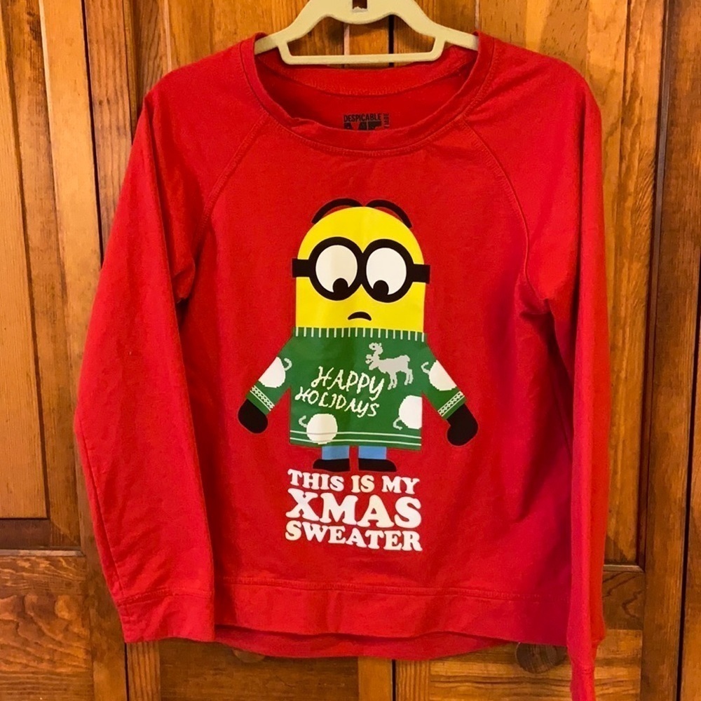 Despicable Me Minion Made Holiday Sweatshirt